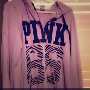 VS pink hoodie